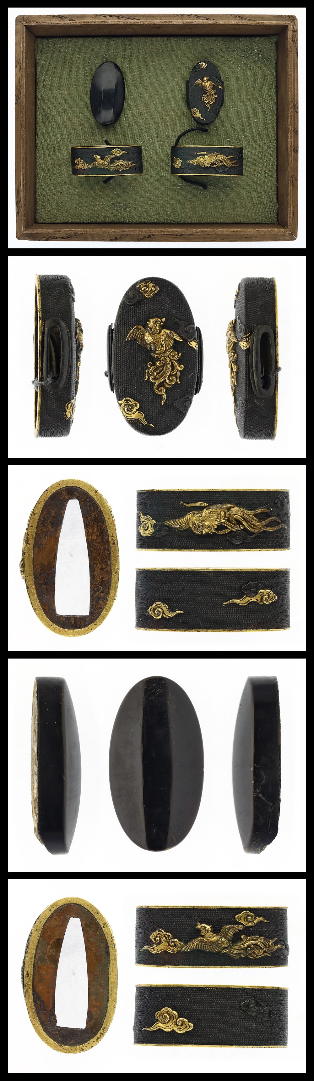 Fuchi-Kashira: Daisho:Mumei (unsigned)