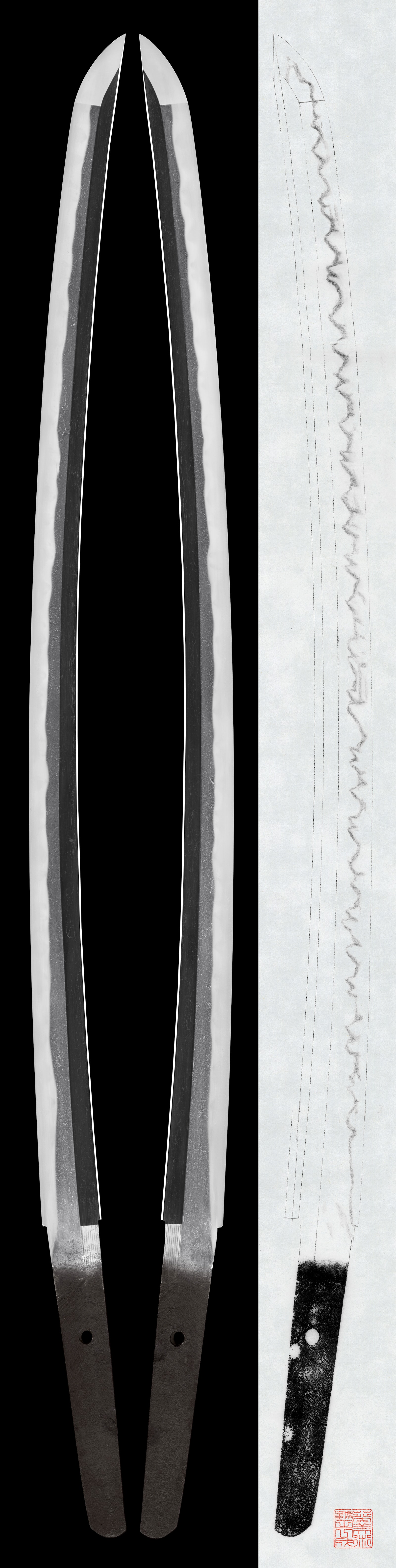 Wakizashi: Mumei(Unsigned)(Shinto Jumyo 新刀寿命)(NBTHK Hozon Token)