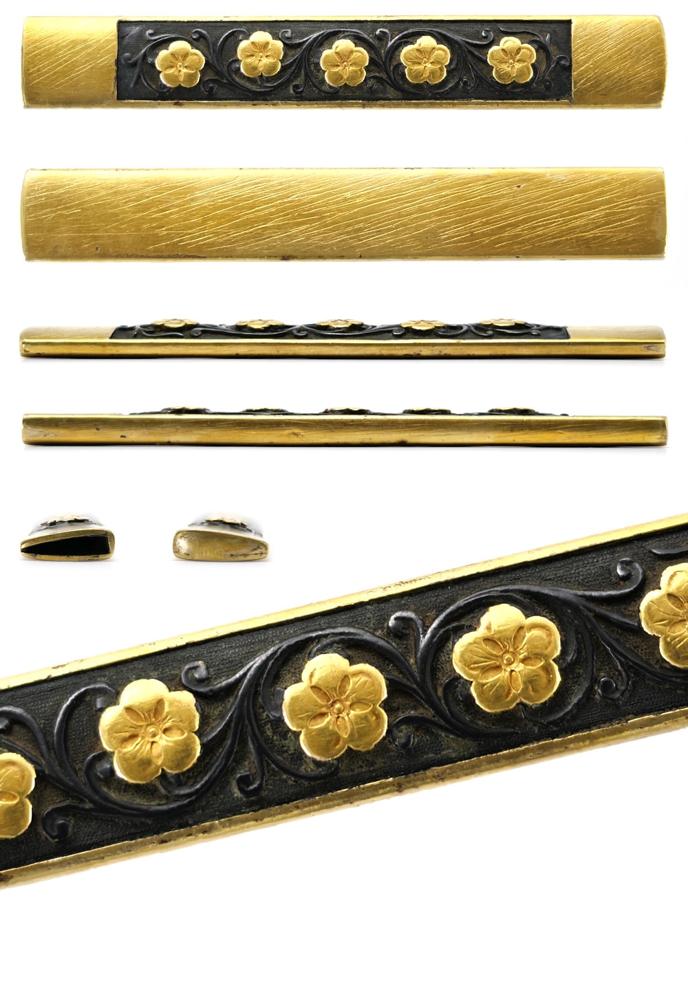 小柄 撫子唐草図(無銘・古美濃)