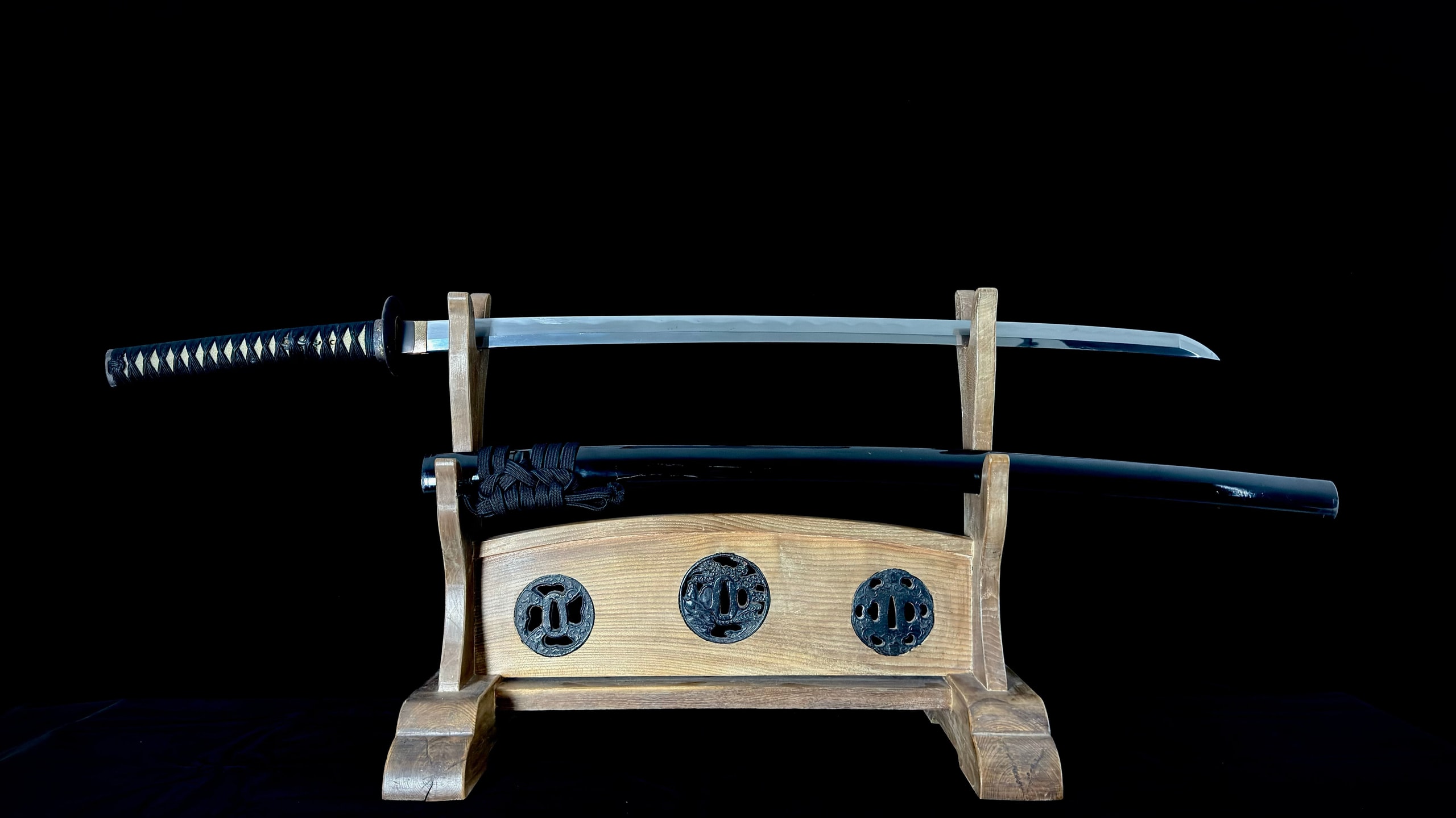 Shinshinto Mumei 70cm Iai Katana with Fukure