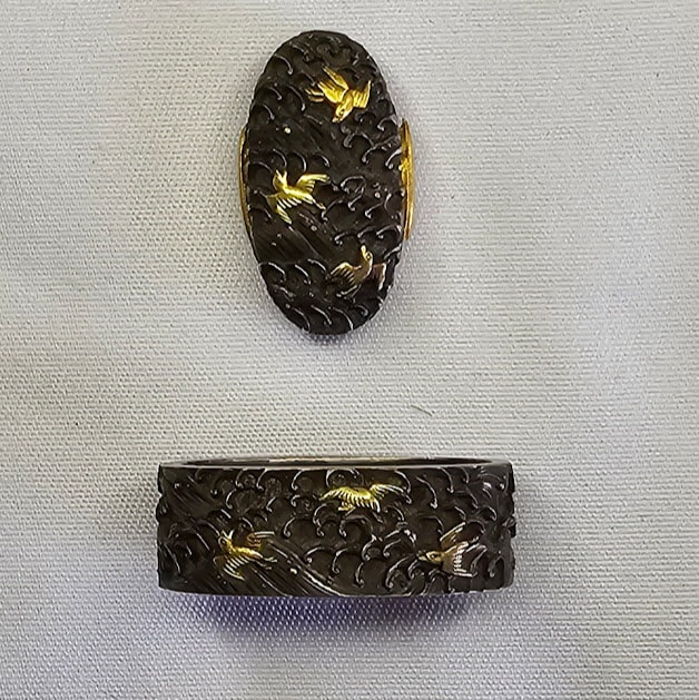 GC #13 Antique silver fuchikashira