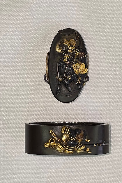 GC14 Antique Samurai Fuchi kashira