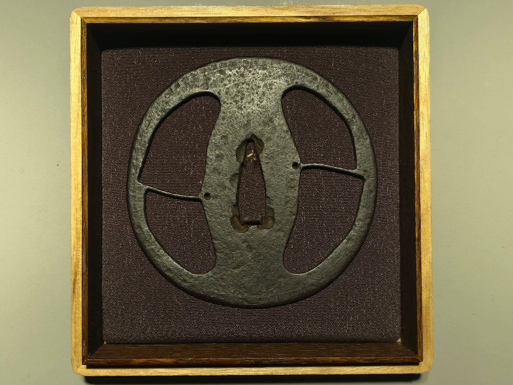 Tsuba - by Shoami Heihachiro - Nakane Heihachiro Higo Tsuba