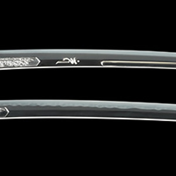 大刀 銘 笠間一貫斎繁継彫同作 昭和十年二月吉日 脇差 銘 笠間一貫斎繁継彫同作 昭和十二年八月吉日