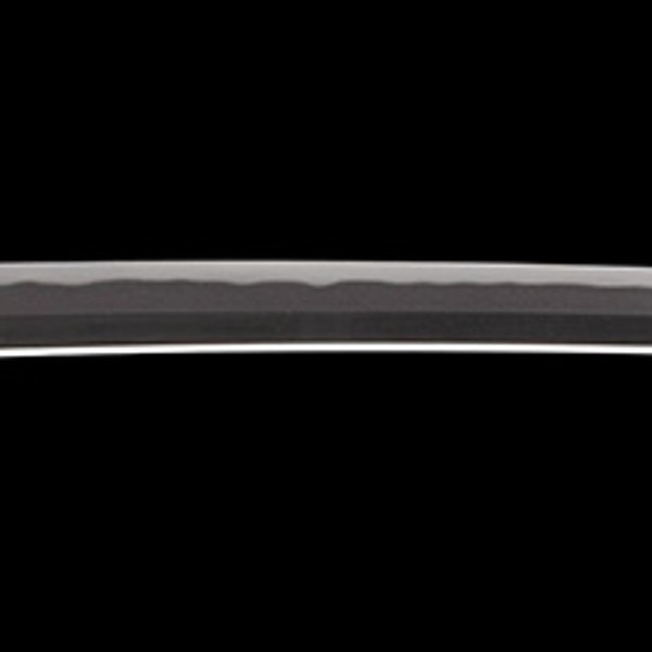 Wakizashi - 作 國次 - 銘 越前守藤原国次 於熊本以南蛮鉄