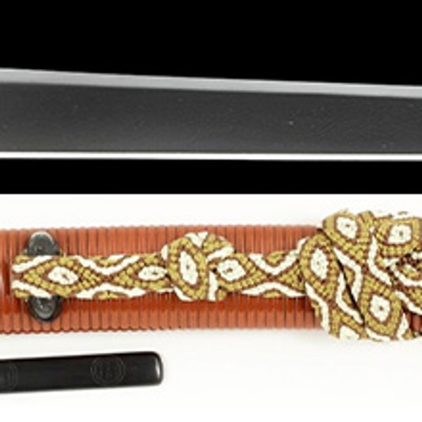 銘 美濃介藤原直胤〔宮 刻印〕 嘉永二年二月日