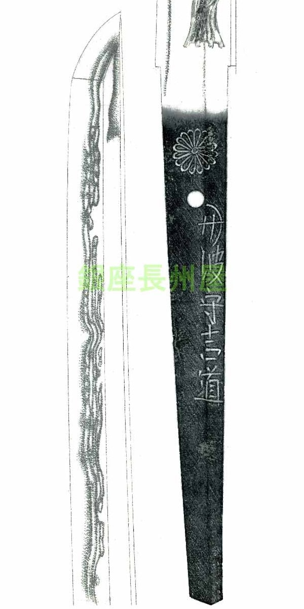 銘(菊紋)丹波守吉道(京三代)