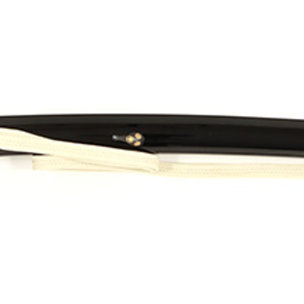 菊紋楓紋散図金具黒蝋色塗鞘打刀拵