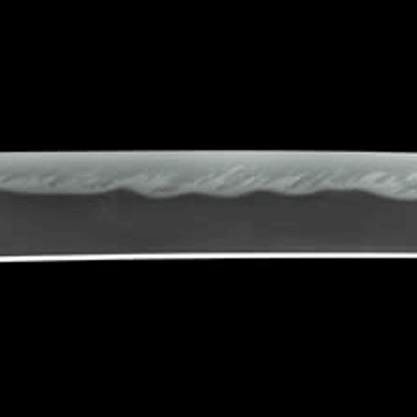 Wakizashi - by Kiyofusa - Hirazukuri Wakizashi: Mei Rikuchu Kiyo Fusa Saku, Iwate Prefecture Intangible Cultural Property, Heisei 6th Year, Shimotsuki Day