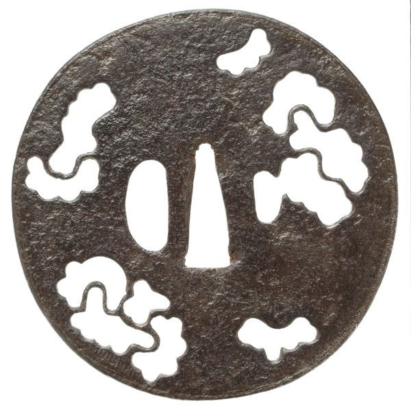 Tsuba - Tokuho - Unsigned Ko-Kacchushi - Design Scattered Openwork