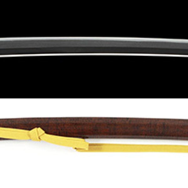 銘 古山陸奥介藤原弘元 為吾藩野田丈左衛門正次制之 天保乙未八月七日 公親閲諸臣芸正次新命刀奏 技交刃数百不毀不撓予愛其精錬因為佩刀正次記