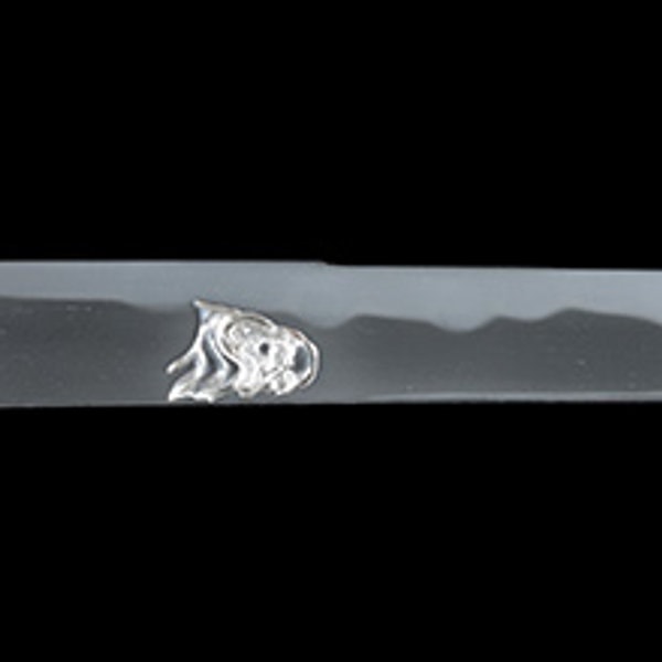 達磨図刀身彫刻 銘 仙寿彫之 大小刀 銘 耕不盡 五十八年菊月臥牛山下恒平作