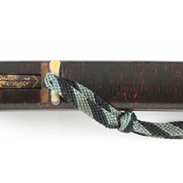 桜皮塗鞘小さ刀拵