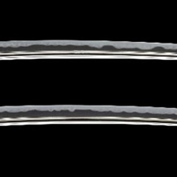 刀 銘 荘司筑前大掾大慶藤直胤(花押) 文政十一年仲春(大小一腰の大)