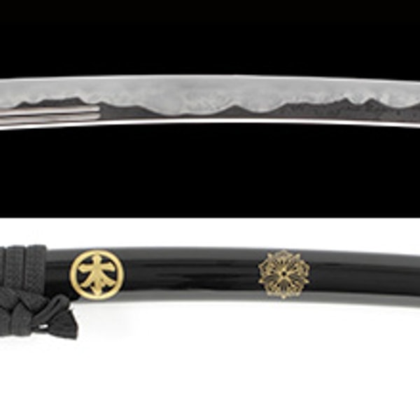 銘 羽州米沢住義英 天保八年九月日 家紋散図揃金具 銘 横谷宗寿(花押)