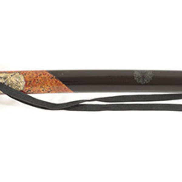 野晒金具家紋陰蒔絵鞘打刀拵