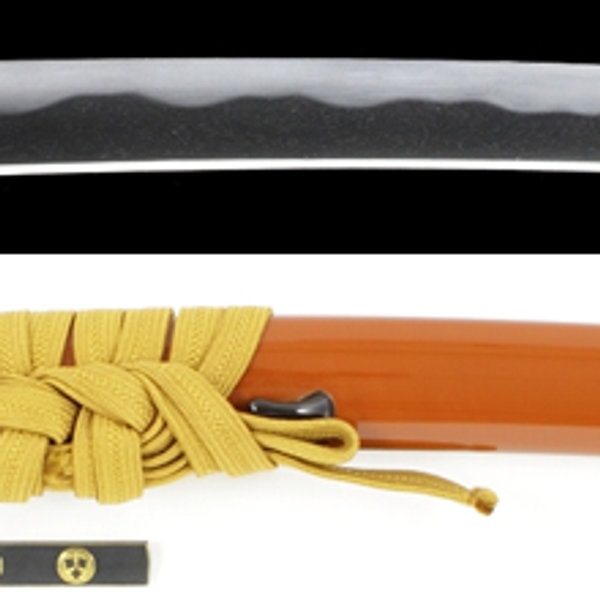 Wakizashi - by Horikawa Kunihiro - Kunihiro (O-Wazamono), 493