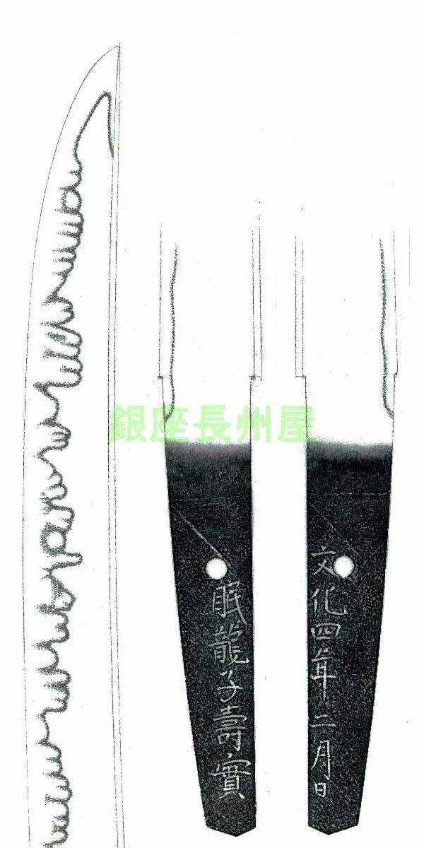 Wakizashi - by Toshizane - Toshizane, Bunka 4th year, 2nd month