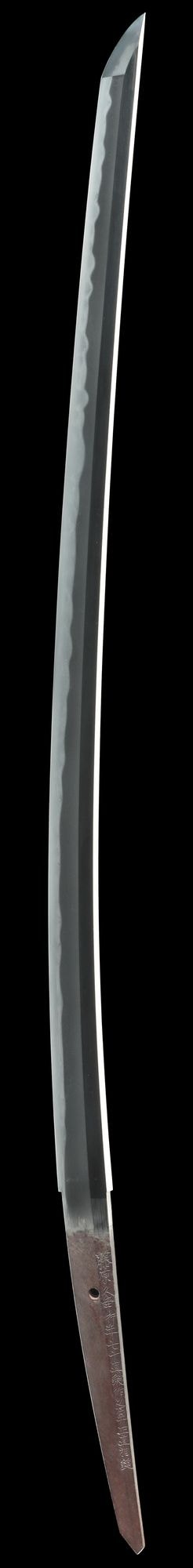 刀 銘 藤原久幸行年七十真鍛作之石井正直相鎚 安政三辰正月喜道軒戸賀﨑自試佩之