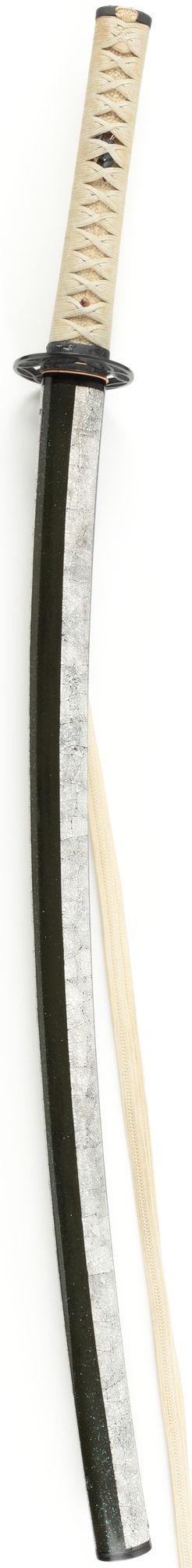 卵殻塗込青貝微塵昼夜塗分鞘打刀拵