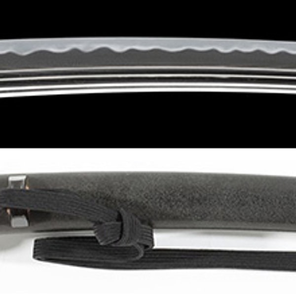 Wakizashi - 作 國次 - 銘 越前守藤原国次 以南蠻鐵