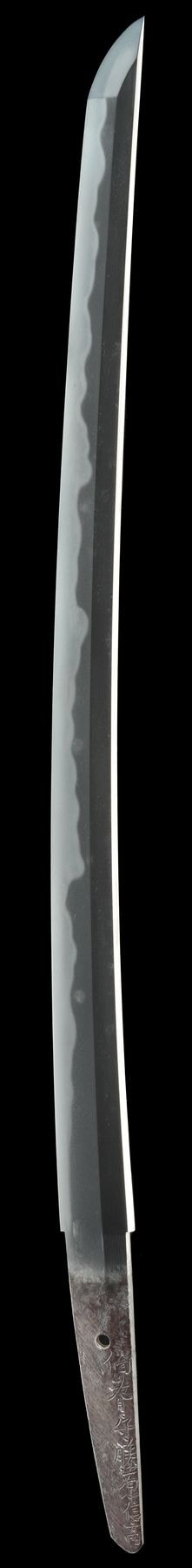 脇差 銘 伯耆守藤原信高(三代) Wakizashi: Signed. Hoki no kami Fujiwara no NOBUTAKA (The 3rd generation)
