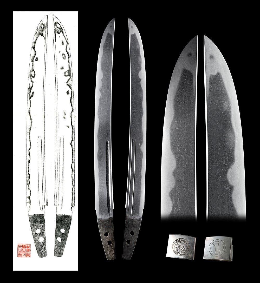 TANTO : RARE AND HISTORIC HASEBE KUNISHIGE UBU TANTO