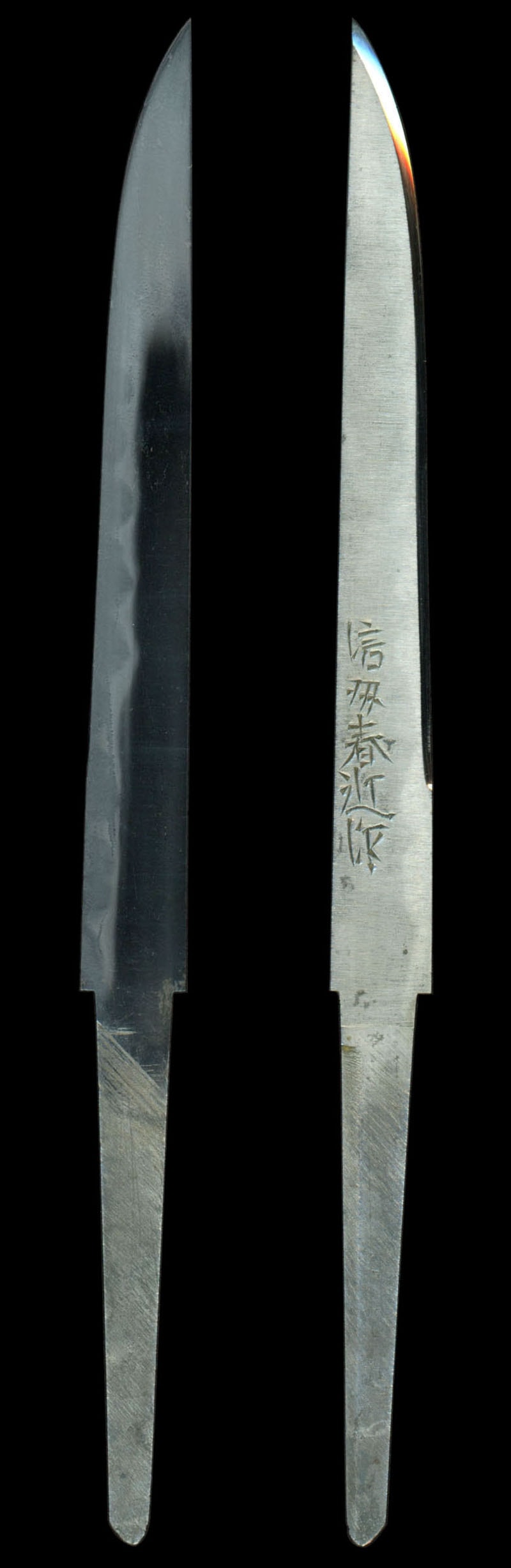 小刀 信州春近作