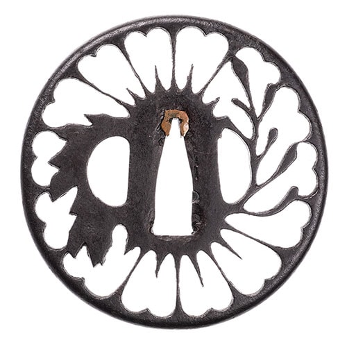 Tsuba - Tokuho - by Akasaka School - Akasaka