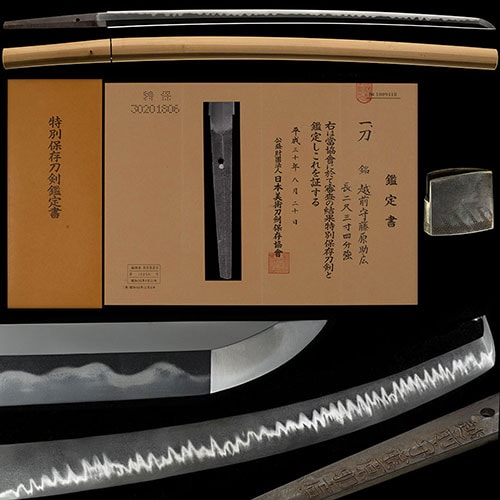 越前守藤原助広 刀 特別保存刀剣