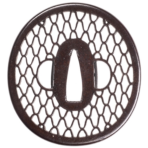 Tsuba - Tokuho - by Kamiyoshi School - Kamiyoshi
