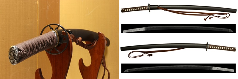Katana - by Komiya Kunimitsu - Gendaito Katana: Chikugo Kunimitsu with Koshirae