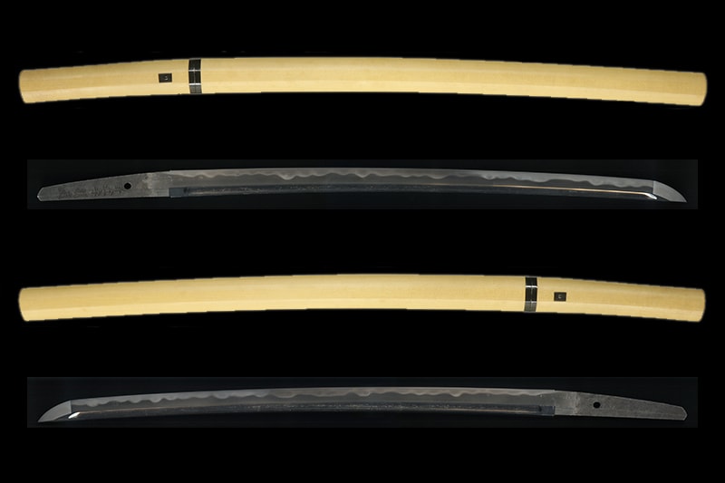 Wakizashi - Tokuho - 作 助直 - 特別保存刀剣 近江守助直 一尺九寸 白鞘入
