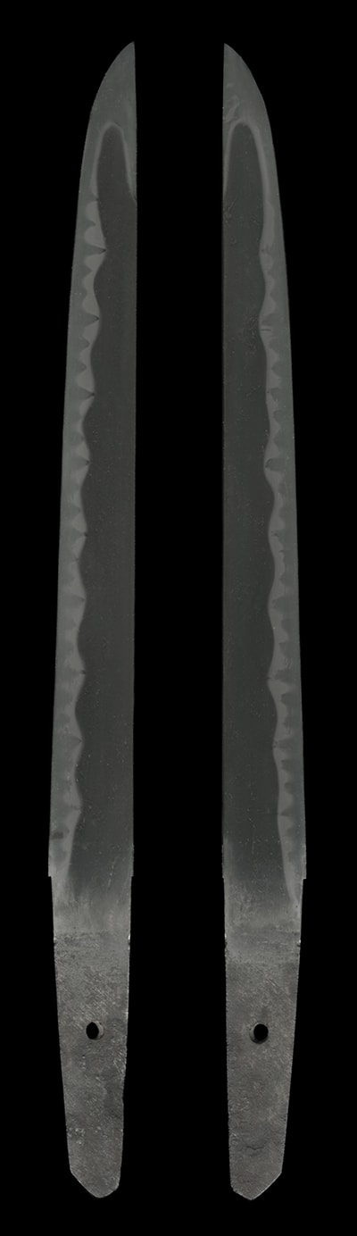 Tanto - by Kanemoto - Shinshinto Mumei (Attributed to Kanemoto) 6 Sun 9 Bu Tanto with Aikuchi Koshirae and Shirasaya
