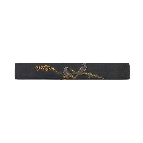 Kozuka Hirata Shippo Birds in the willow tree
