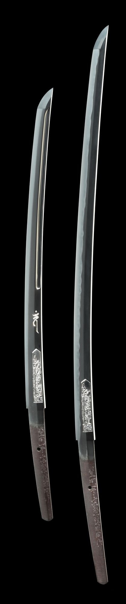 大小一腰 笠間一貫斎繁継彫同作