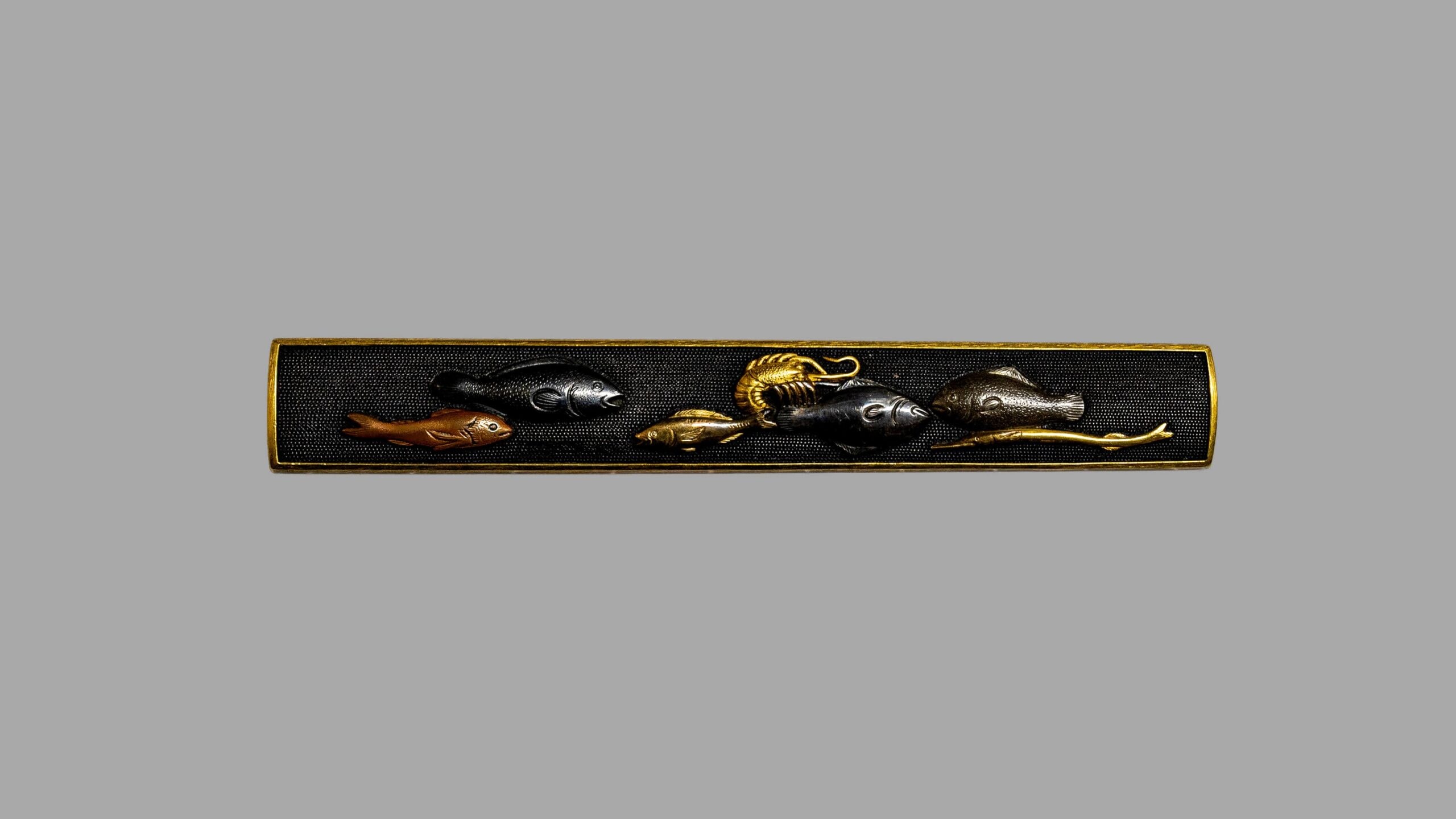 Fuchi-Kashira - Tokuho - by Goto Enjo - 後藤光孝(花押)