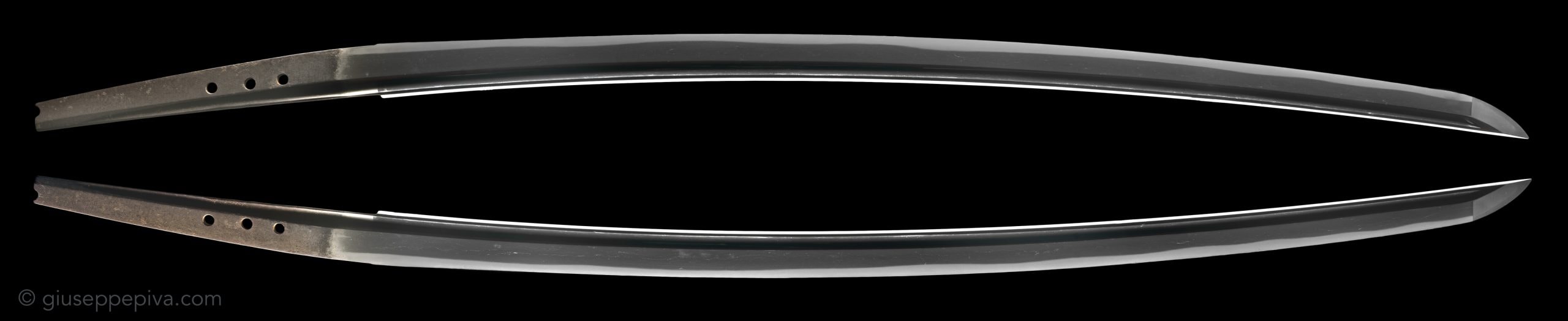 Katana - Jūyō - by Ko-Uda School - Katana in Koshirae: Ko-Uda - Juyo Token
