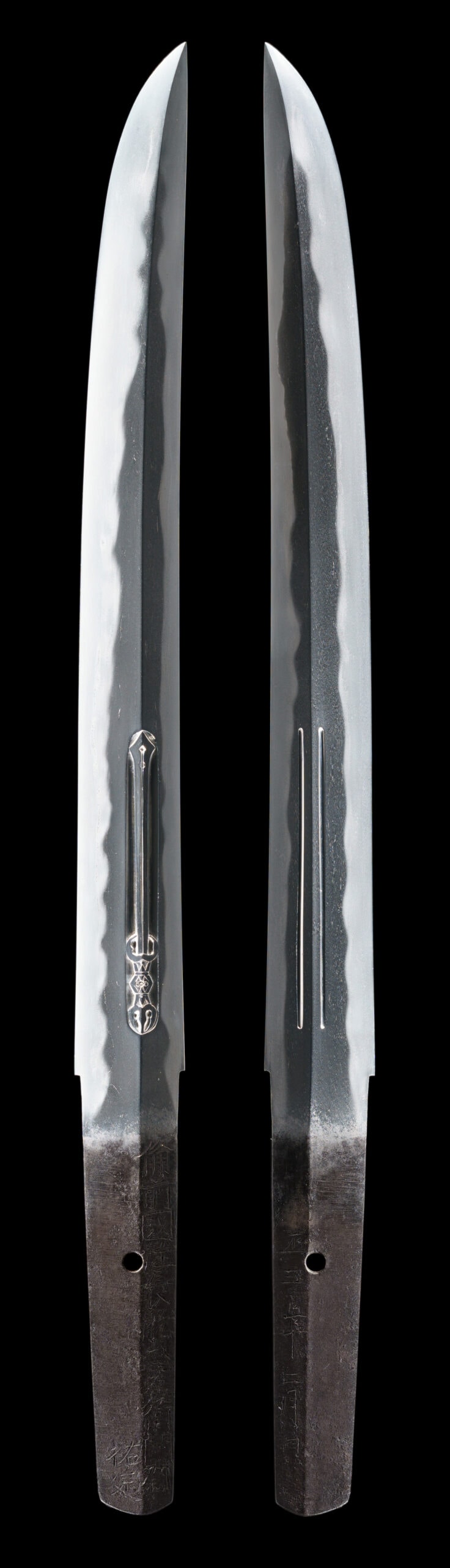 Tanto - Hozon - by Sukesada - Sue-Bizen, Yozaemonjo Sukesada with common name, magnificent double-edged tanto