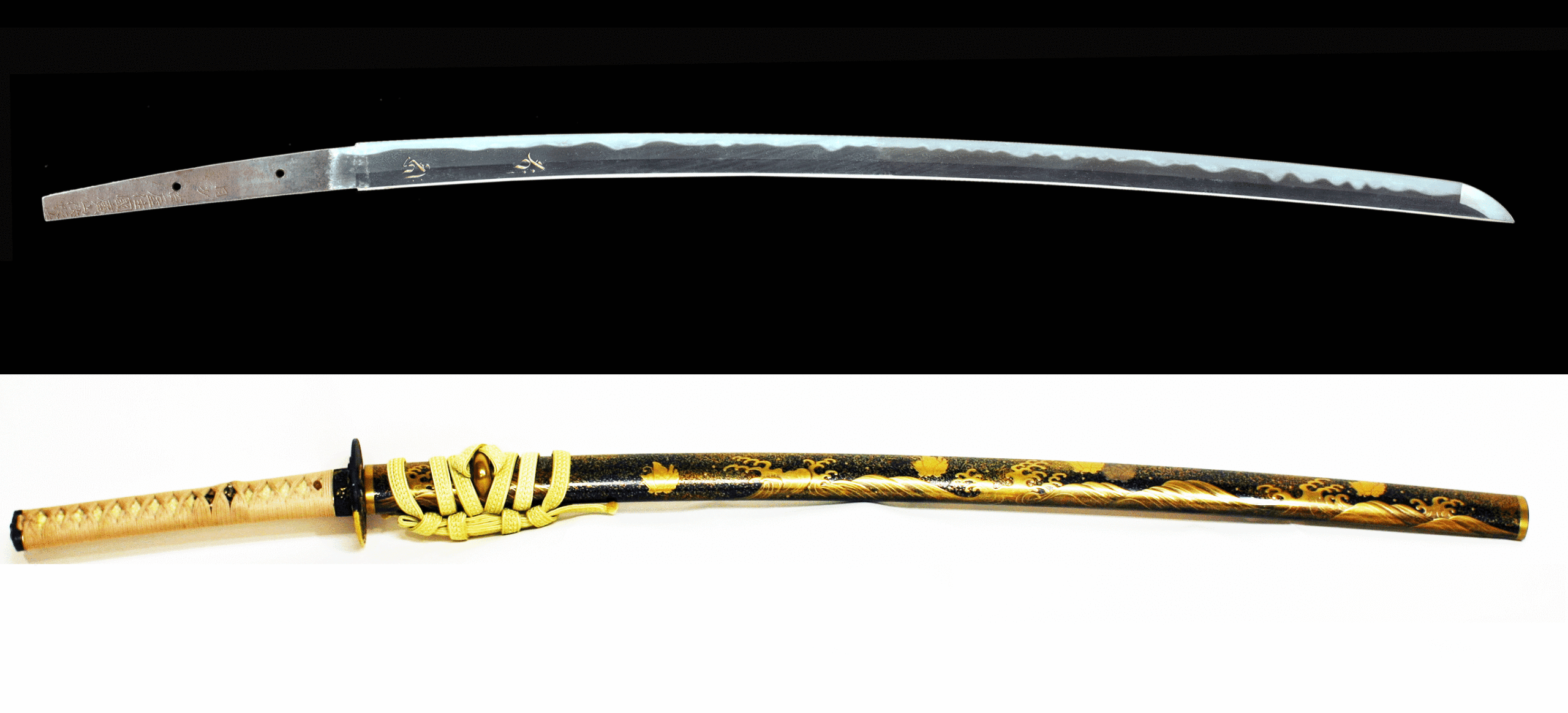 Katana - by Horikawa Kunihiro - Nisshu Furuya ju Yamabushi Toki Kunihiro saku
