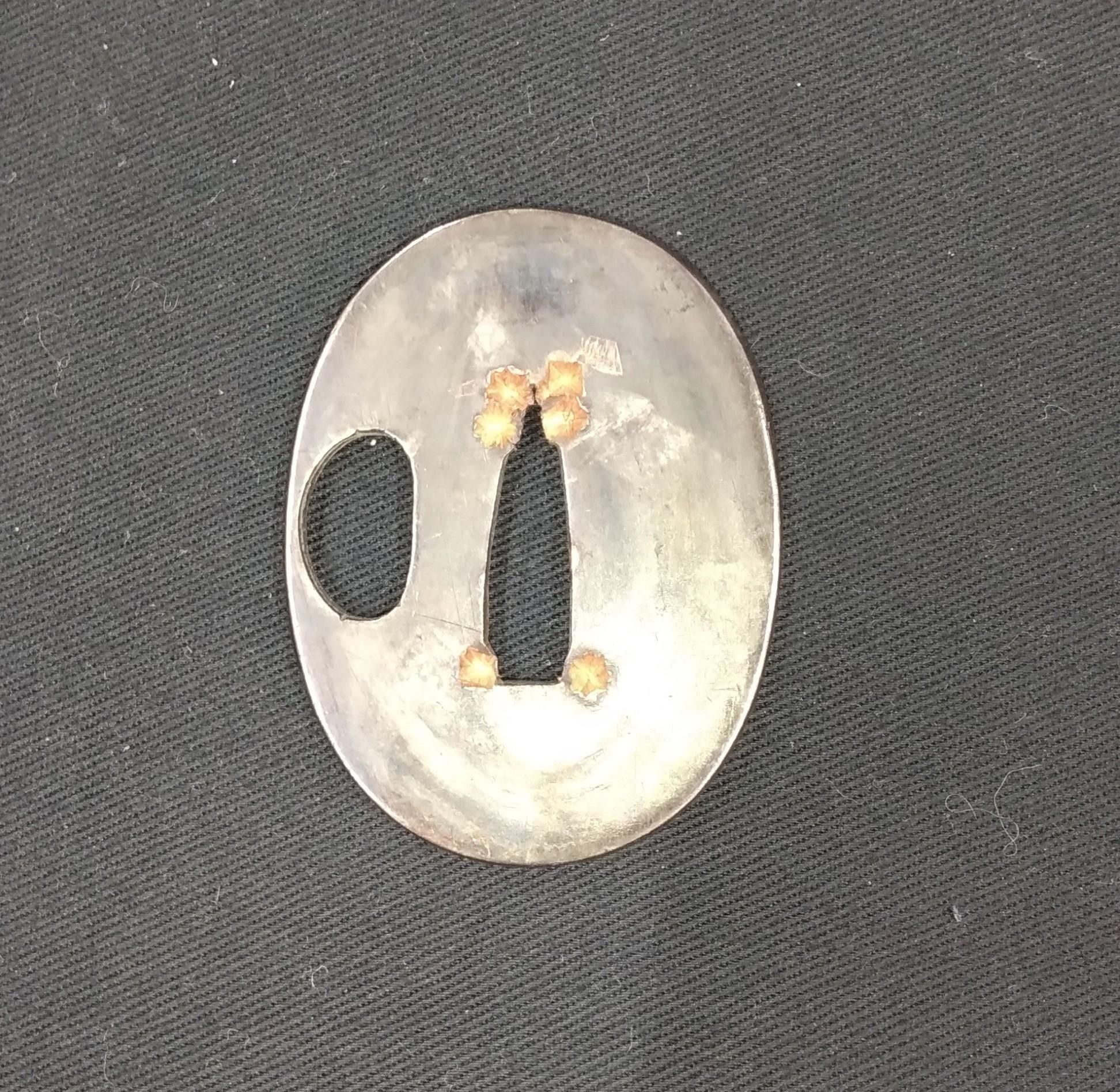 Tsuba - Antique Plate Tsuba (202)