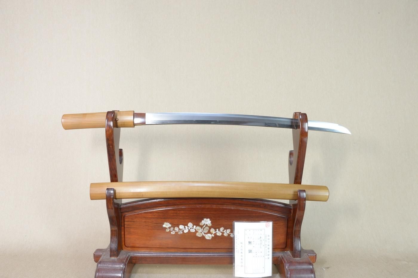 【心惹かれる脇指】「無銘」49.2cm 、鑑賞に・拵を付け居合・試斬刀として!!!