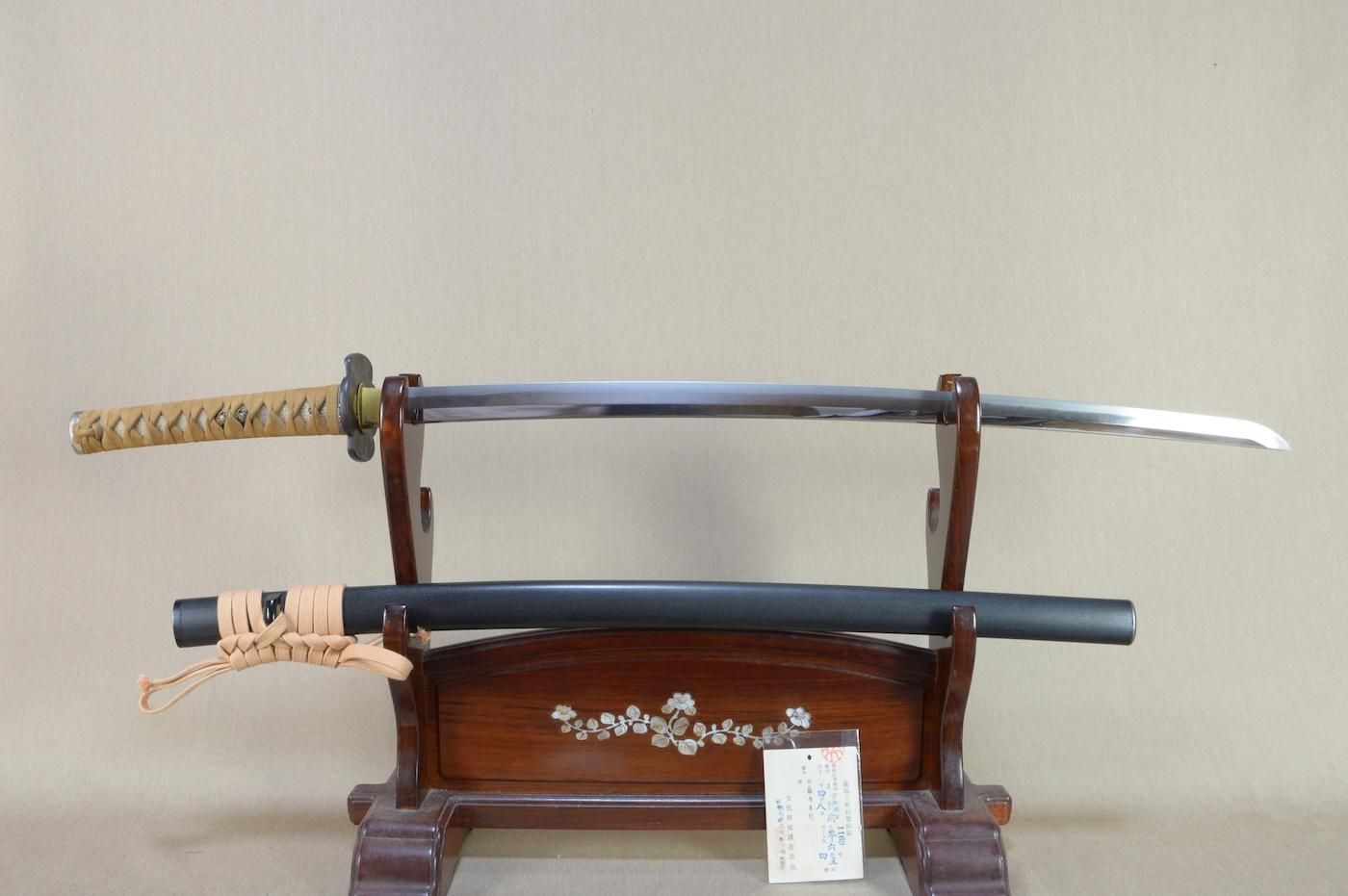 【摺り上げられた実戦刀、高田の一振り】「藤原貞行」71.6cm 、鑑賞に・居合・試斬刀として!!!