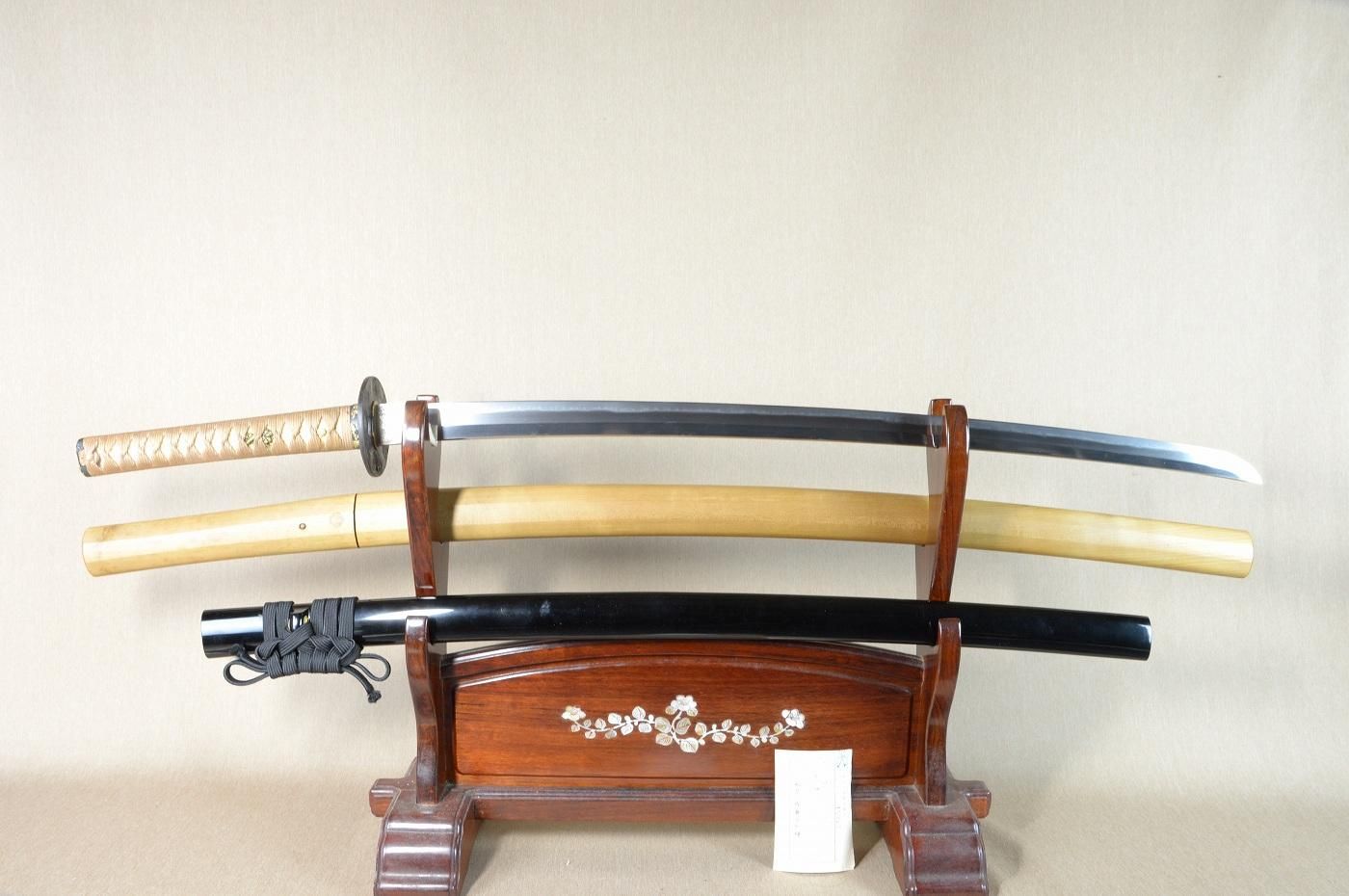 Katana - by Shinto Kuniteru - 【寛文新刀・斬れ味抜群】「藤原国輝」72.4cm 、鑑賞に・居合・試斬刀として!!!