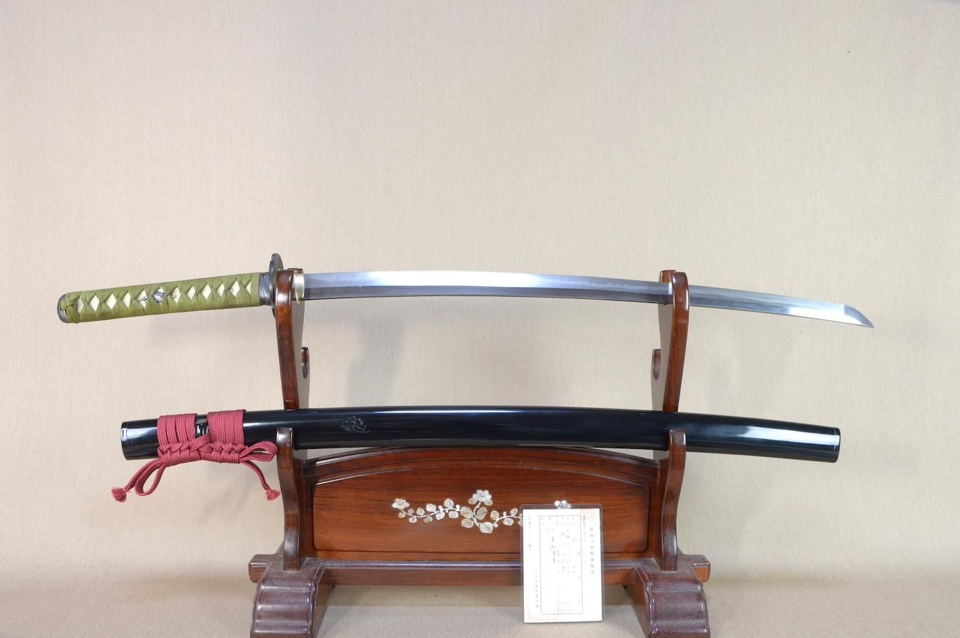 【豪刀】「長村清宜」 65.6cm 、鑑賞に・居合・試斬刀として!!!