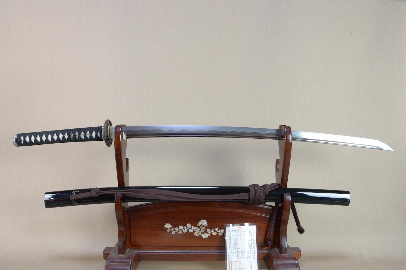 【今虎鉄・伝説の大業物】「河野貞光」74.7cm 、鑑賞に・居合・試斬刀として!!!