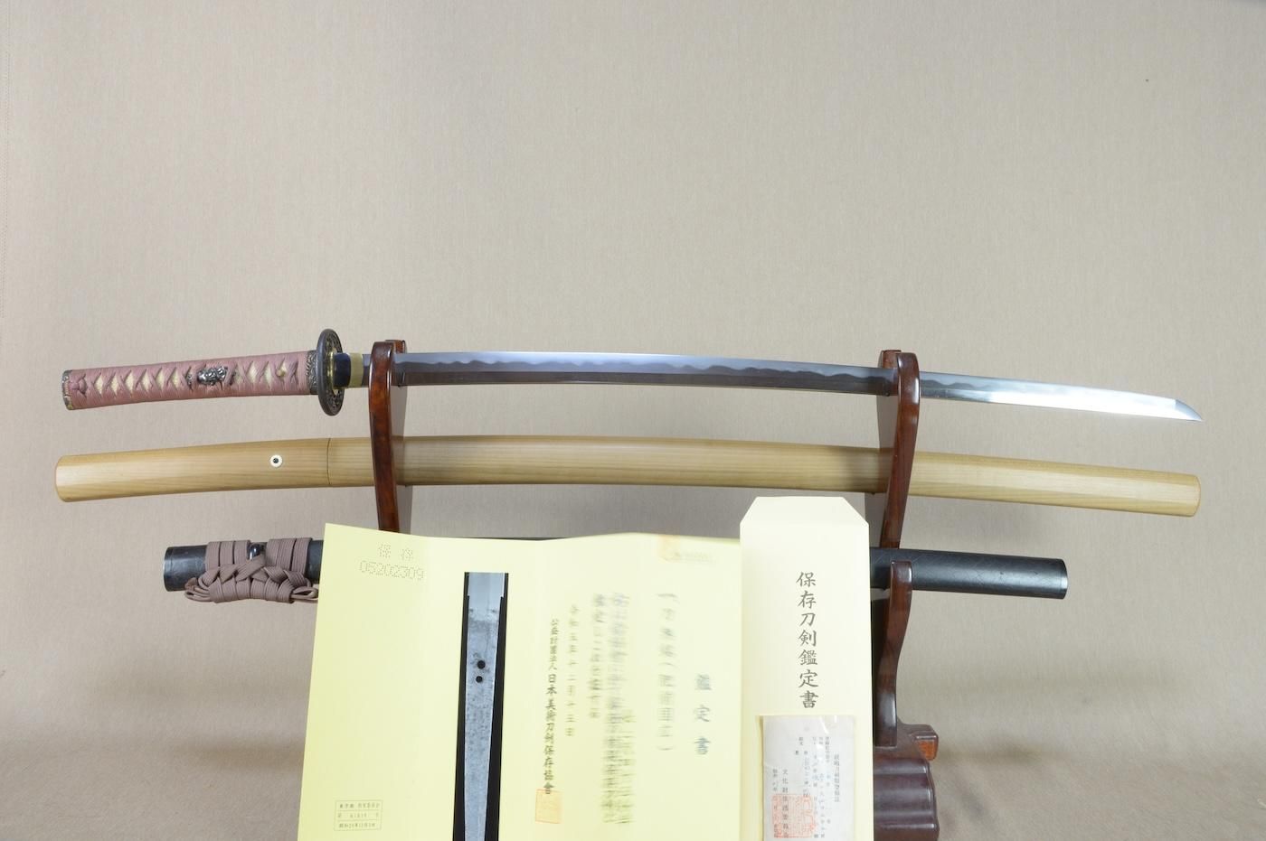 【保存刀剣・新刀の本流、肥前刀】「肥前国広」74.3cm 、鑑賞に・居合・試斬刀として!!!
