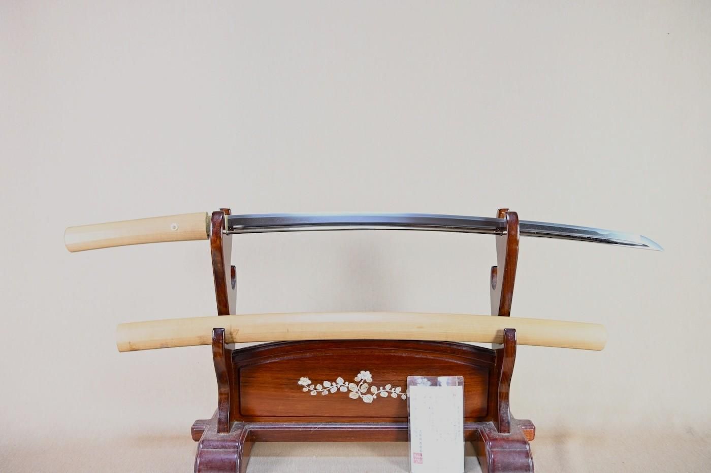 Katana - Tokuho - by Hojoji School - 【『特別保存刀剣』寒山先生鞘書きの江戸法城寺の一振り】「法城寺橘正照」75.4cm 、鑑賞に!!!