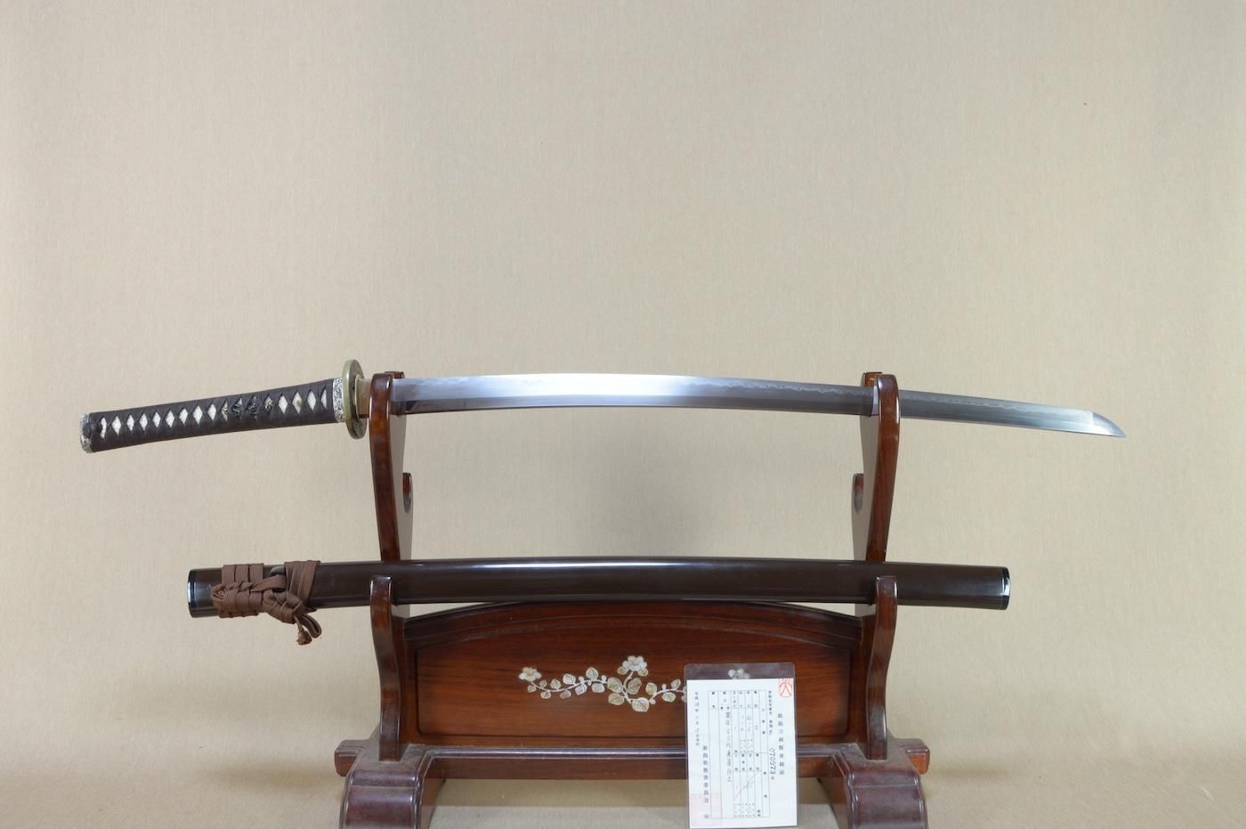【美濃国の名門、二十三代兼房の一振り】「兼房」66.6cm 、鑑賞に・居合・試斬刀として!!!