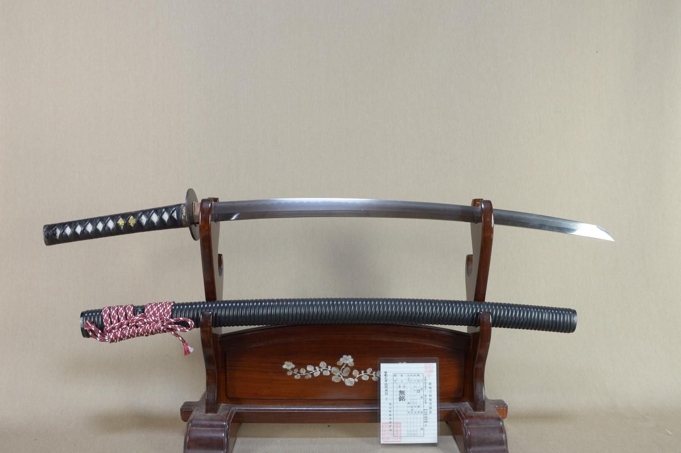 Katana - Mumei - 66.0cm, good length for appreciation, iai, or tameshigiri!